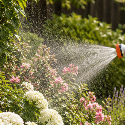 Garten-Sprühpistole mit Düngemittelbehälter- 8 Sprüharten