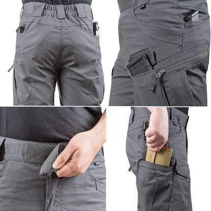 Outdoor Cargo-Shorts – Elastisches Design – 6 Taschen