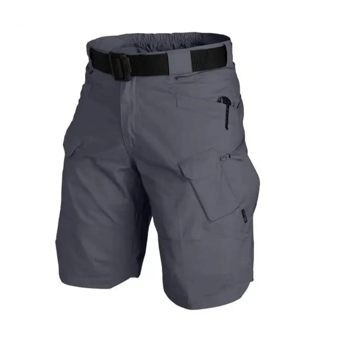Outdoor Cargo-Shorts – Elastisches Design – 6 Taschen