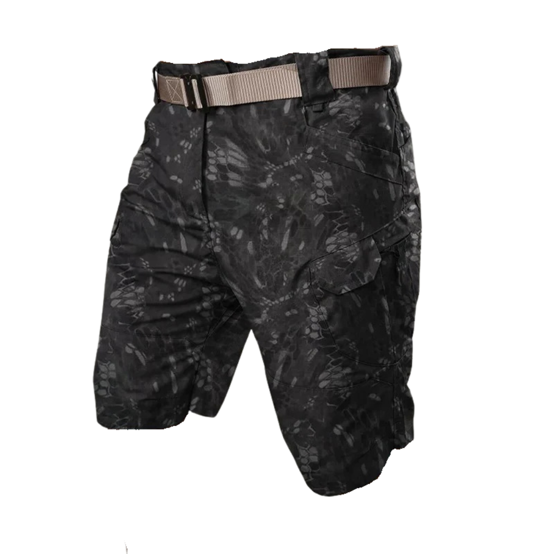 Outdoor Cargo-Shorts – Elastisches Design – 6 Taschen