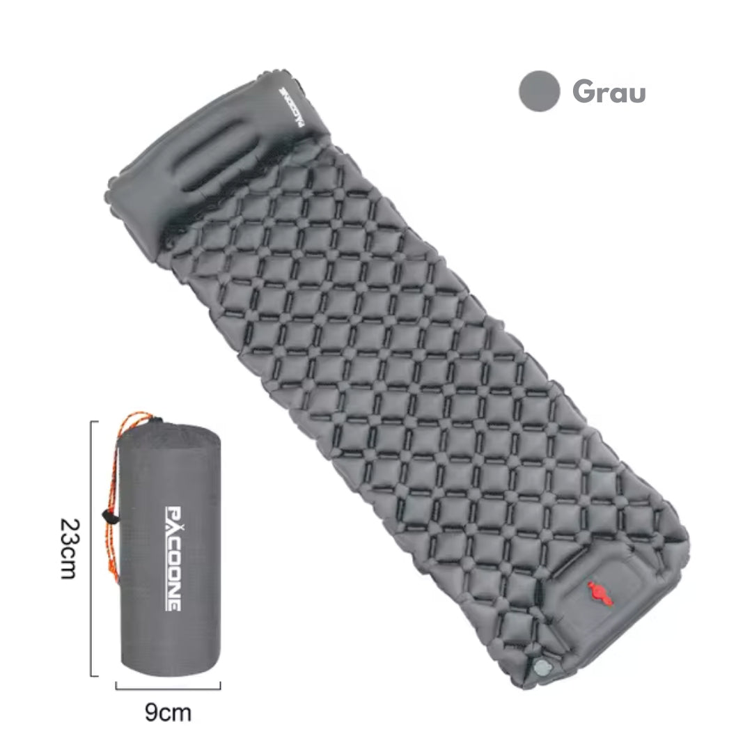 Outdoor Nylon Isomatte – Camping – Integrierte Pumpe