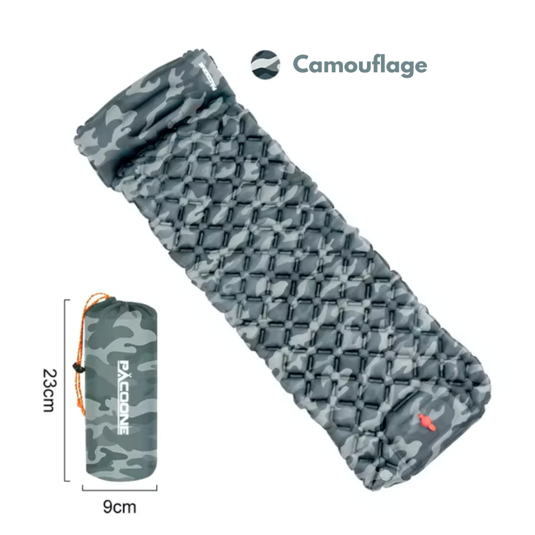Outdoor Nylon Isomatte – Camping – Integrierte Pumpe