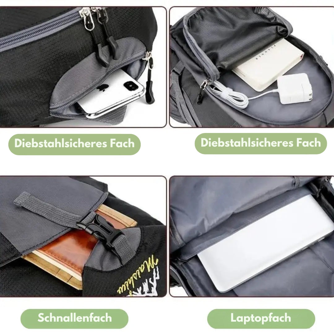 Outdoor-Rucksack – Wasserdicht – Wandern