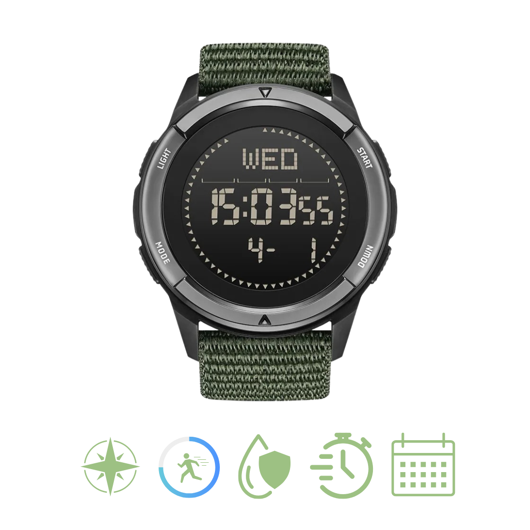 Outdoor Uhr – Carbon Fiber
