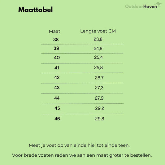 OutdoorHaven - Comfortabele Wandelschoen - Heren OutdoorHaven