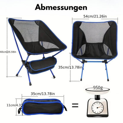 OutdoorHaven – Faltbarer & Tragbarer Campingstuhl