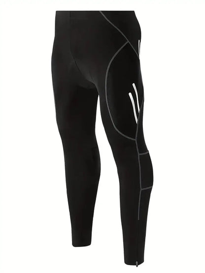 OutdoorHaven – Lange Fahrradhose – Gelpads