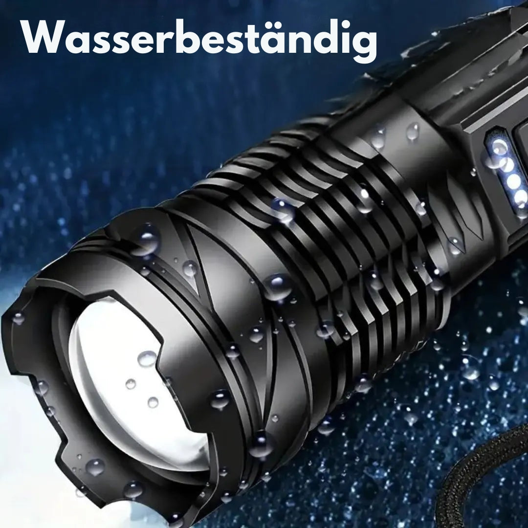 OutdoorHaven Militärische Taschenlampe – 5000 Lumen