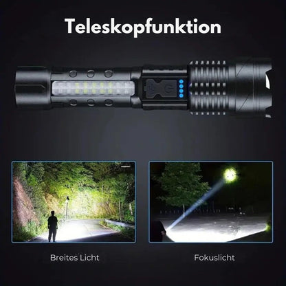 OutdoorHaven Militärische Taschenlampe – 5000 Lumen