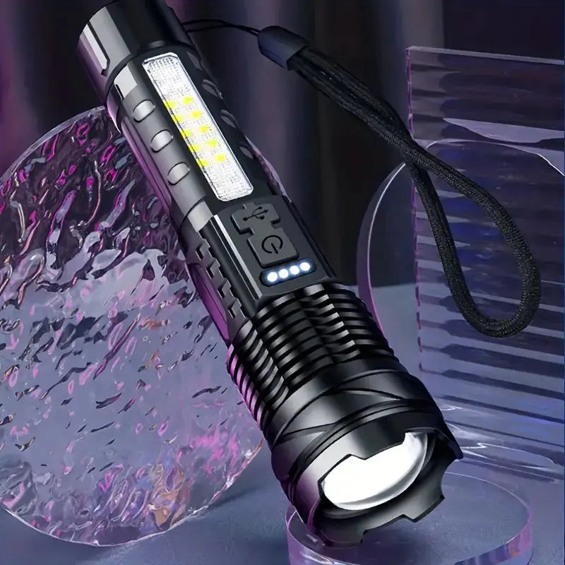 OutdoorHaven Militärische Taschenlampe – 5000 Lumen