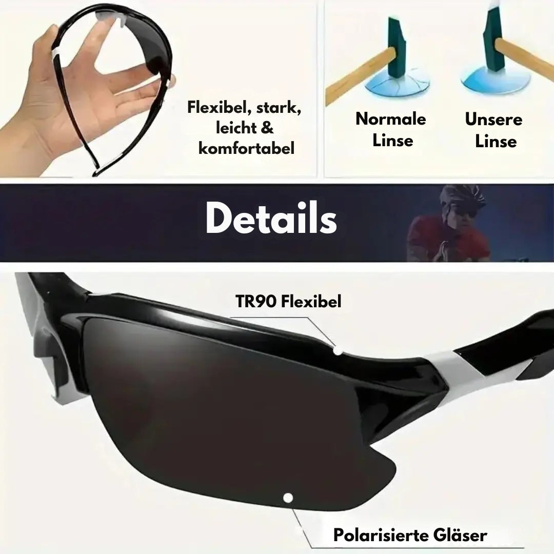OutdoorHaven – Polarisierte Sport-Sonnenbrille