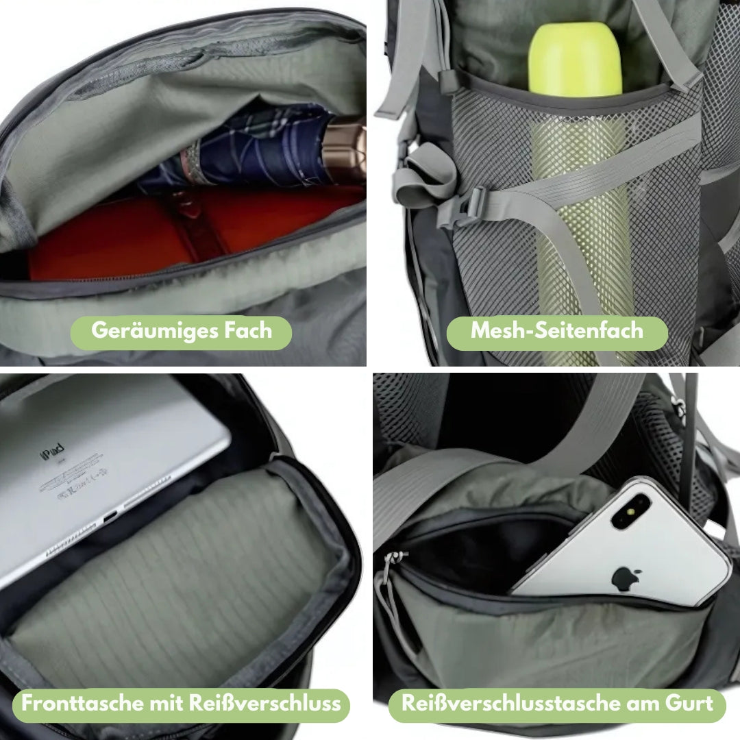OutdoorHaven Rucksack 75L – Wasserdicht – Trekkingrucksack