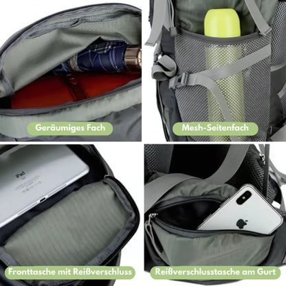 OutdoorHaven Rucksack 75L – Wasserdicht – Trekkingrucksack
