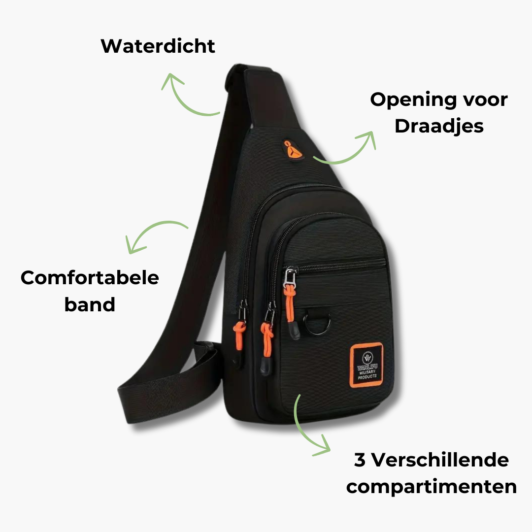 OutdoorHaven Schultertasche – Herren