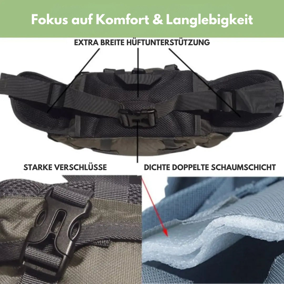 OutdoorHaven – Wasserdichte Hüfttasche – Wandern