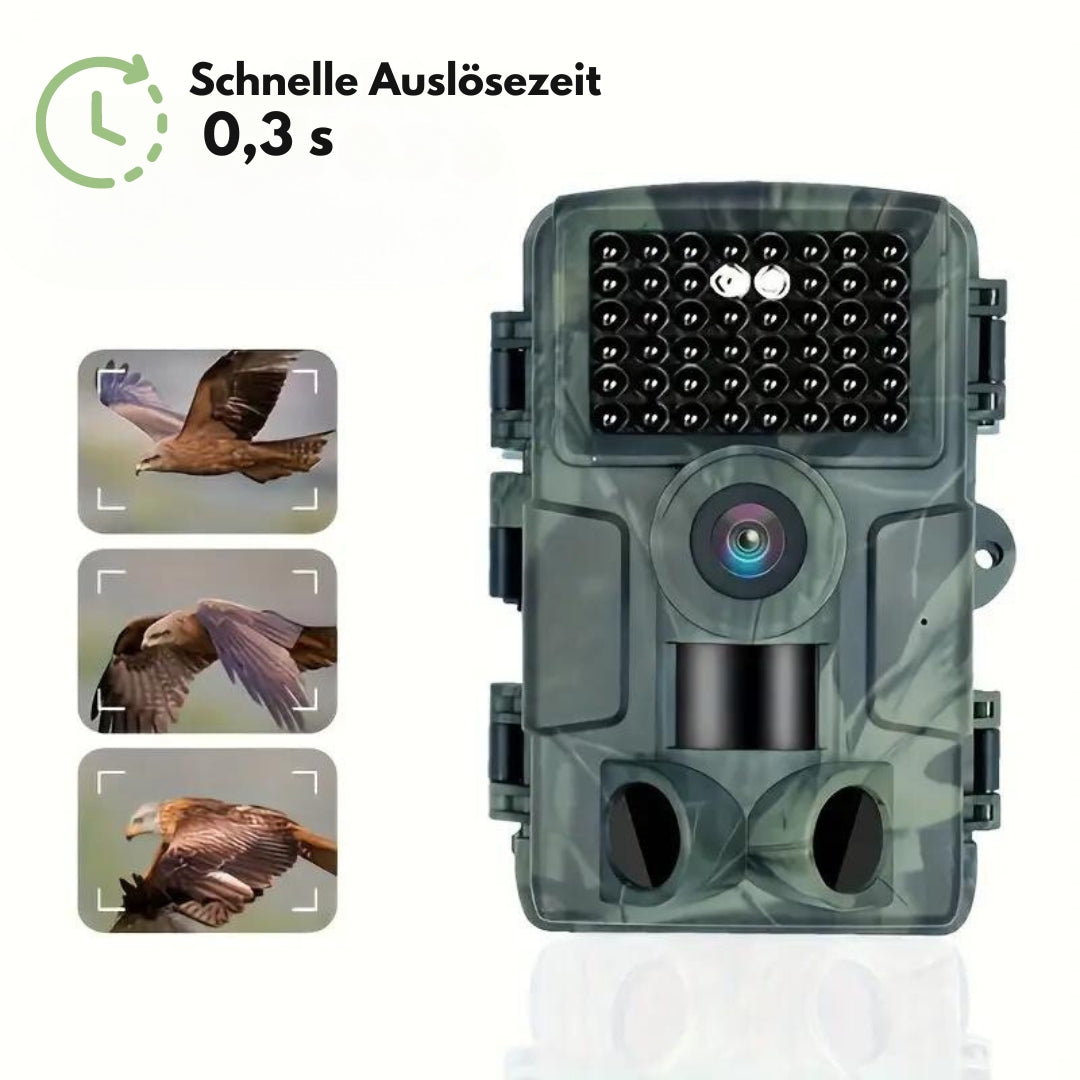 OutdoorHaven – Wildkamera – 4K Ultra HD 60 MP – Mit App
