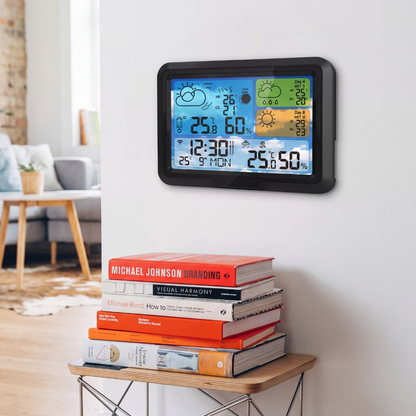 WLAN Wetterstation – Farbdisplay Innen Außen – Tuya App