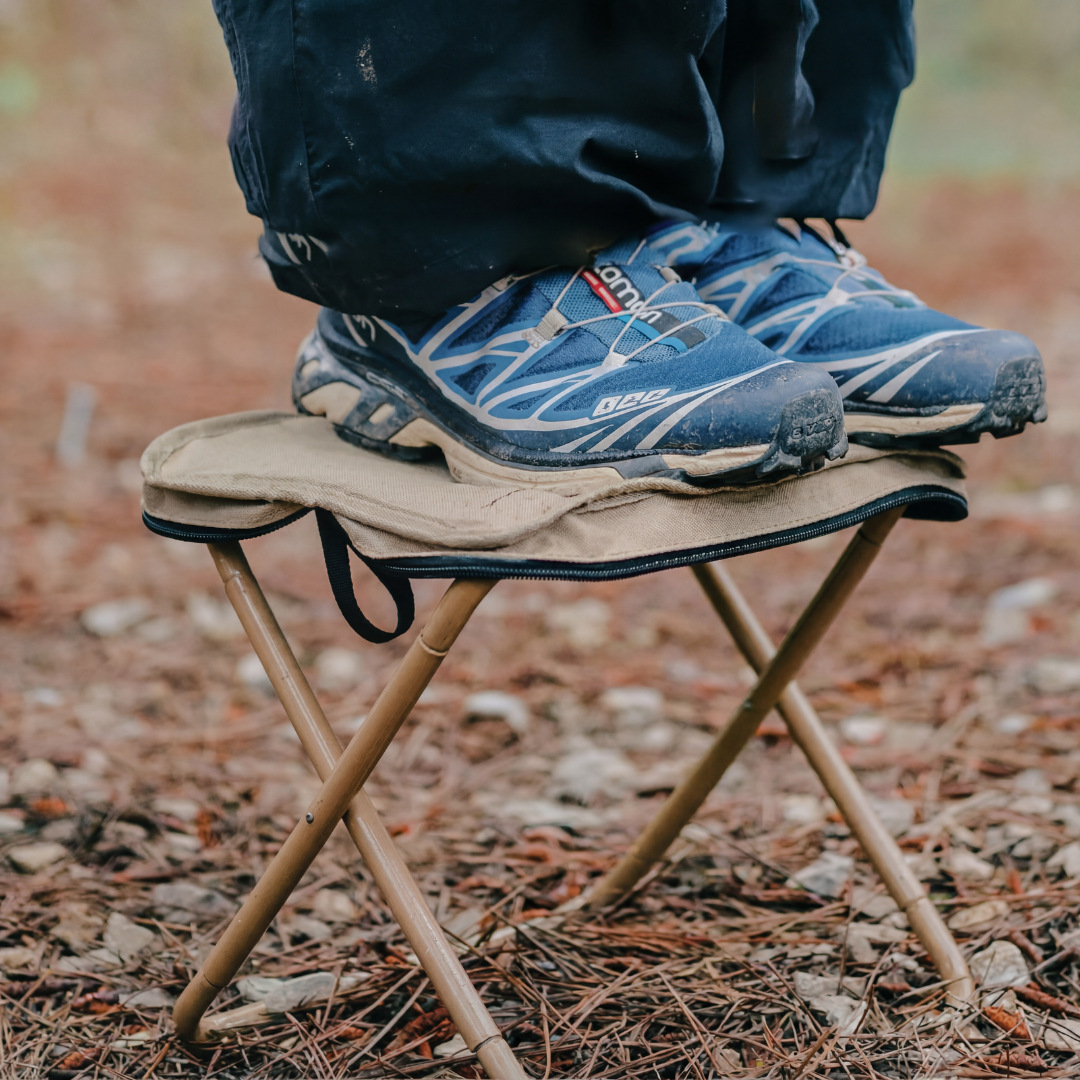 Klappstuhl Camping Mini – Tragetasche Hocker – Ultraleicht