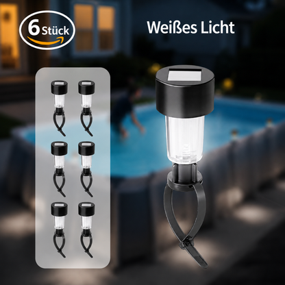 Solar Poolbeleuchtung – LED Poollichter – Kabellos
