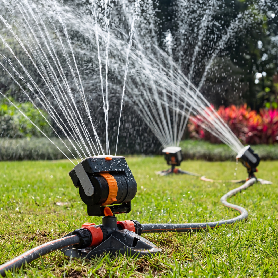 Garten Sprinkler 180° Drehbar – Rasenberegnung – 4 Modi