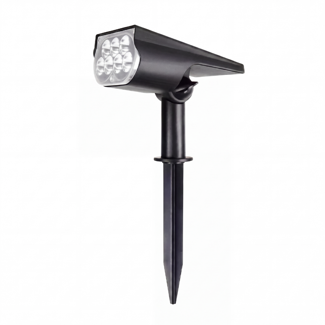Solar Spotlight – LED Gartenleuchte – Wand & Boden