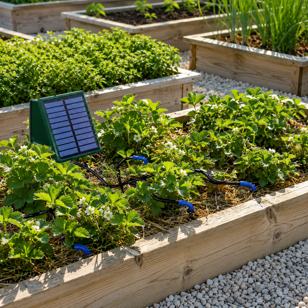 Solar Bewässerungssystem – Tröpfchenbewässerung – IPX5
