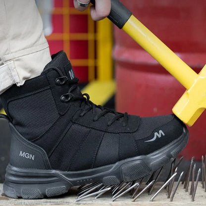 Arbeitsstiefel Taktisch - Durchtrittsicher mit Knöchelstütze - Damen & Herren