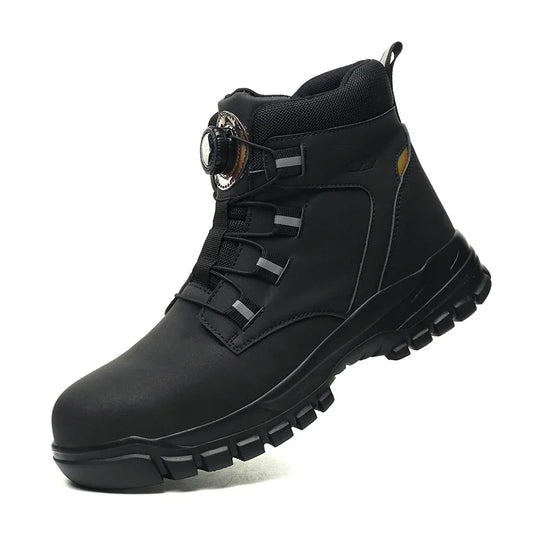 Arbeitsstiefel Wasserdicht - Drehverschluss & Stahlkappe - Damen & Herren