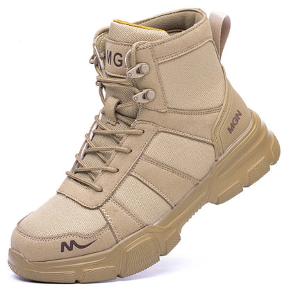 Arbeitsstiefel Taktisch - Durchtrittsicher mit Knöchelstütze - Damen & Herren