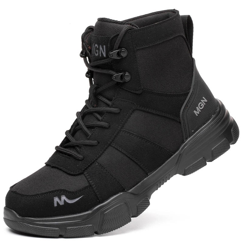 Arbeitsstiefel Taktisch - Durchtrittsicher mit Knöchelstütze - Damen & Herren