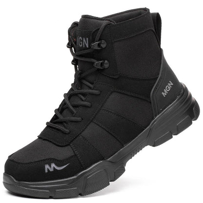 Arbeitsstiefel Taktisch - Durchtrittsicher mit Knöchelstütze - Damen & Herren