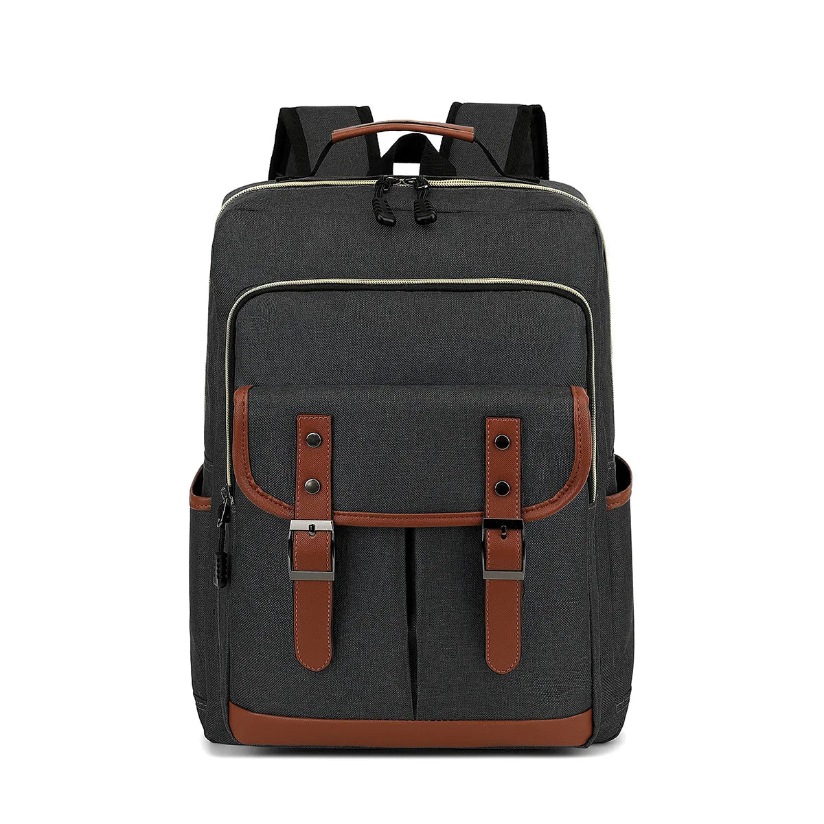 Schulrucksack für Jugendliche Maximilian - mit USB-Anschluss - Vintage