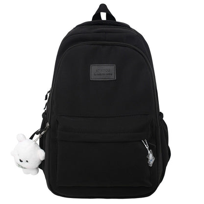 Schulrucksack für Mädchen - wasserdicht - große Vordertasche