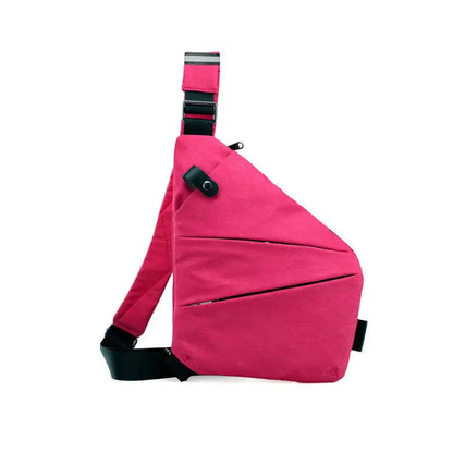Schultertasche – Perfekt für Reisen & Wandern – Diebstahlsicher