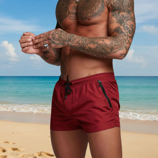 Herren Badehose - Schnelltrocknend - Stretch
