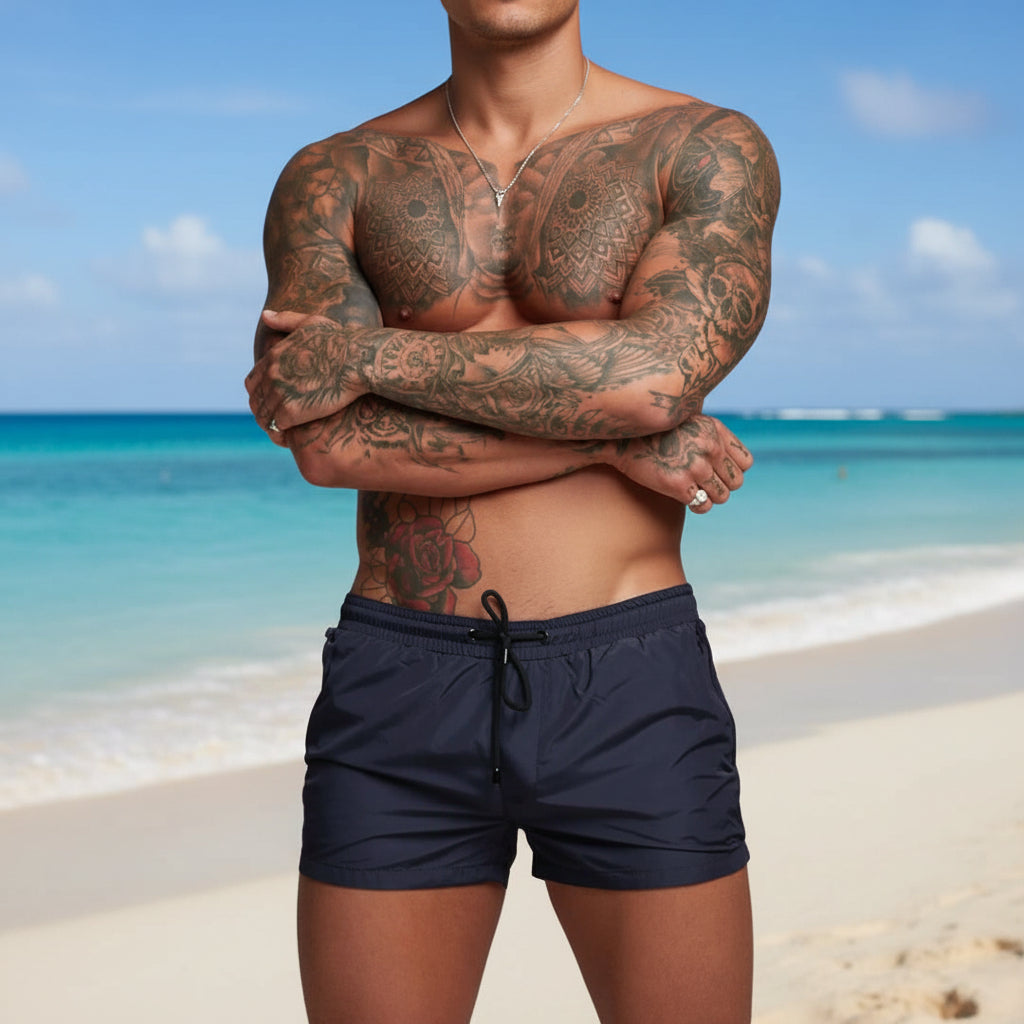 Herren Badehose - Schnelltrocknend - Stretch