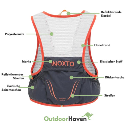 Trailrunning-Weste – Inklusive 2 Soft Flasks