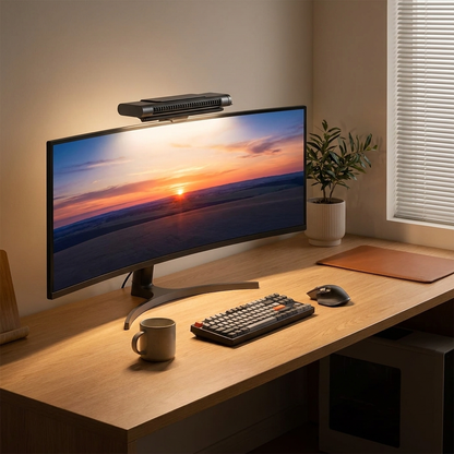 USB-Ventilator Ohne Flügel - Monitor-Ventilator - Verstellbarer Luftstrom
