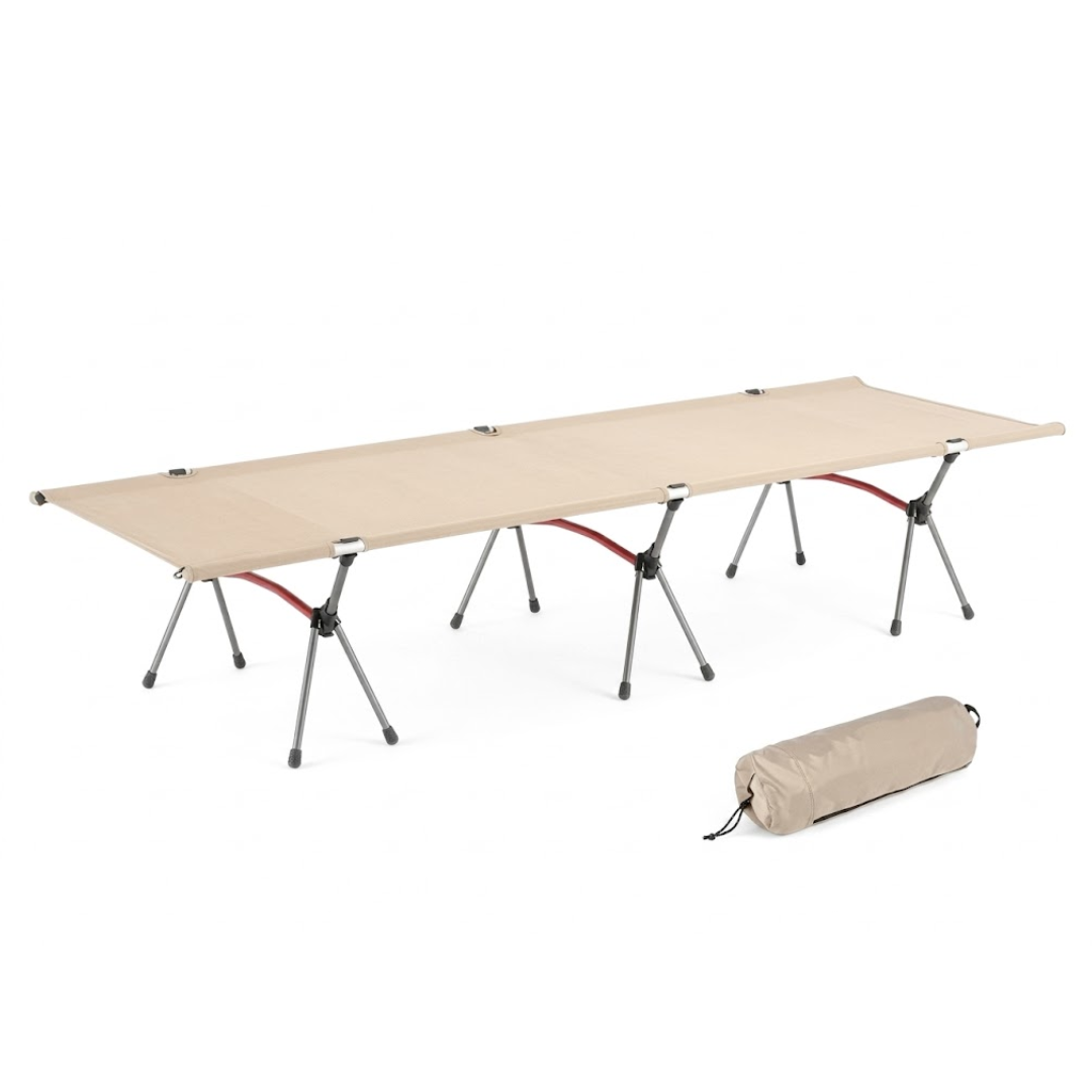 Ultraleichtes klappbares Campingbett – Tragbares Outdoor-Bett