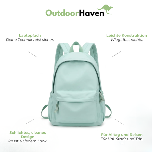 Schulrucksack Damen - leicht - Pastellfarben