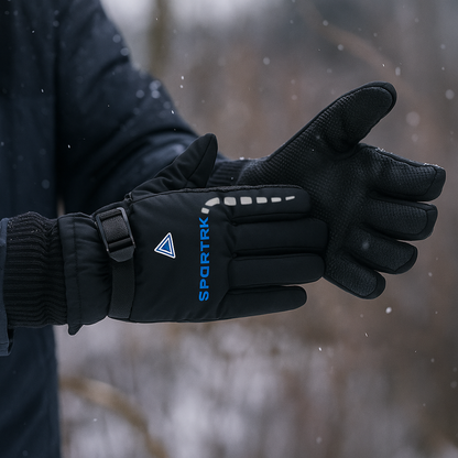 Winterhandschuhe wasserdicht – winddicht – rutschfeste Handfläche – warm gefüttert