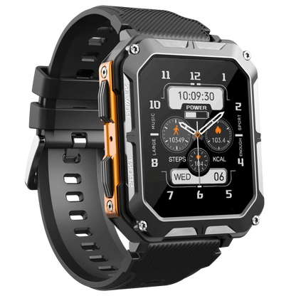 Unzerstörbare Smartwatch – Herzfrequenzmesser – Schrittzähler