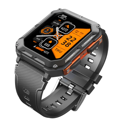 Unzerstörbare Smartwatch – Herzfrequenzmesser – Schrittzähler