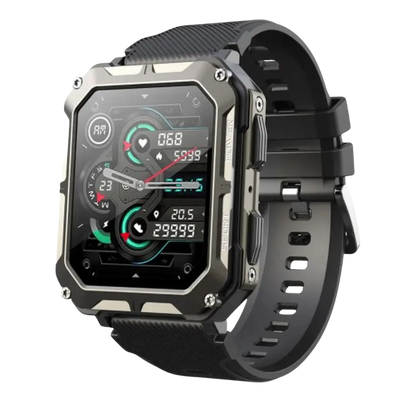 Unzerstörbare Smartwatch – Herzfrequenzmesser – Schrittzähler