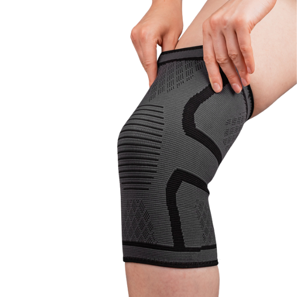 Kompressionsbandage für das Knie - Kupferfasern - Rutscht Nicht