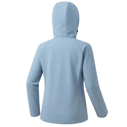 Softshelljacke Damen mit Kapuze - Wasserabweisend - Fleecefutter
