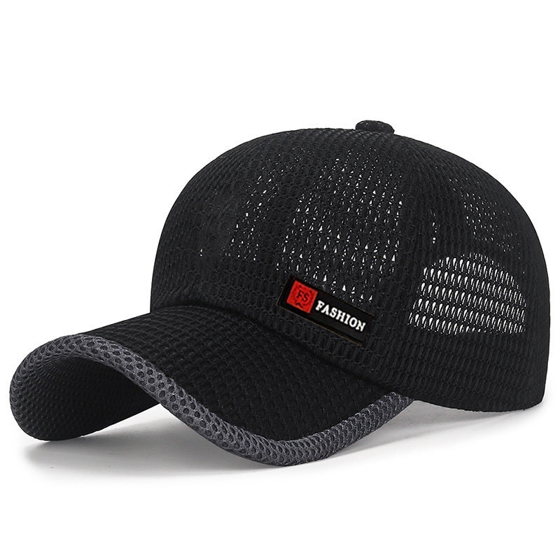 Mesh-Baseballcaps 2er-Set - Schnelltrocknend - Verstellbar