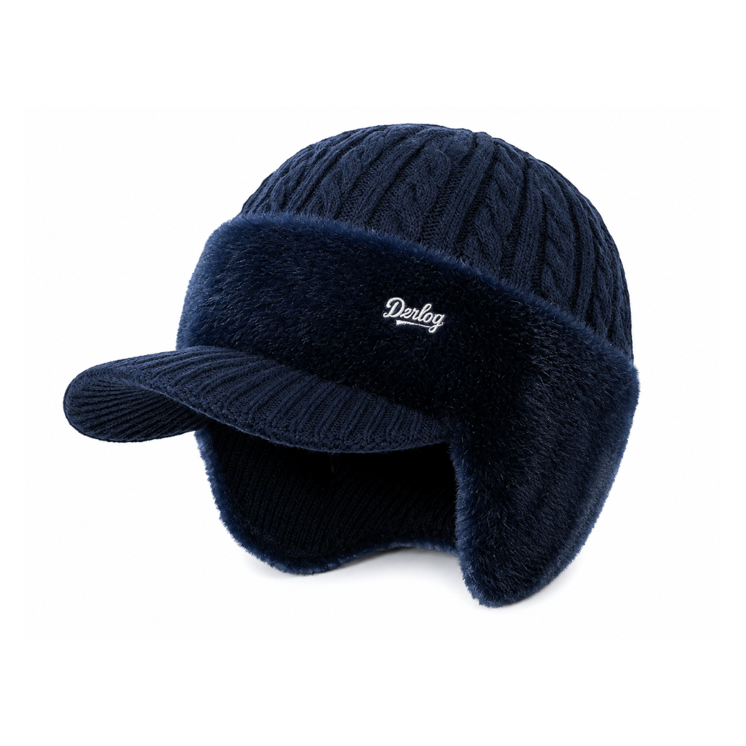 Wintermütze herren – Wintermütze Herren mit Schirm und Ohrenklappen
