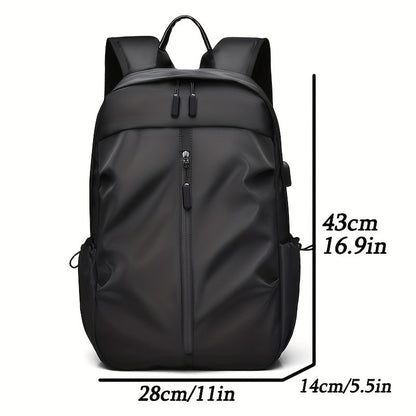 Schulrucksack City - mit USB-Anschluss - wasserdicht