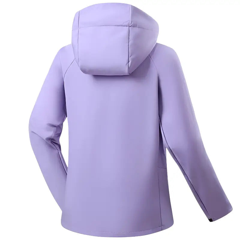 Softshelljacke Damen mit Kapuze - Wasserabweisend - Fleecefutter